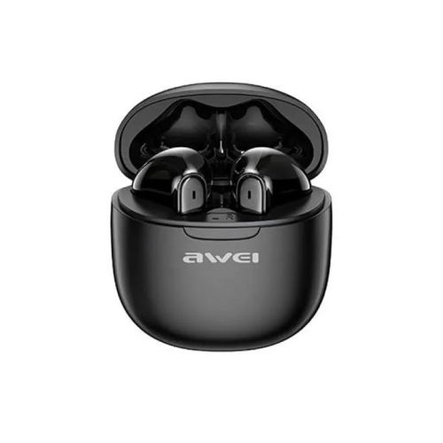 Awei T68 ENC Wireless Earphones Black | Black Good